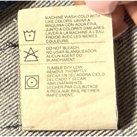 Vtg Carhartt Denim Vest Mens Trucker 2XL Tall Sons of Anarchy Union Made in USA - Picture 9 of 9